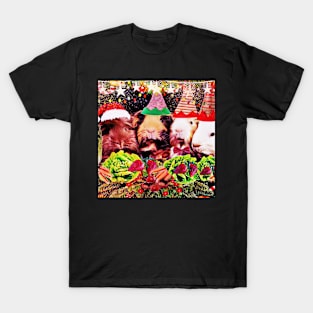 Guinea pig Christmas party! T-Shirt